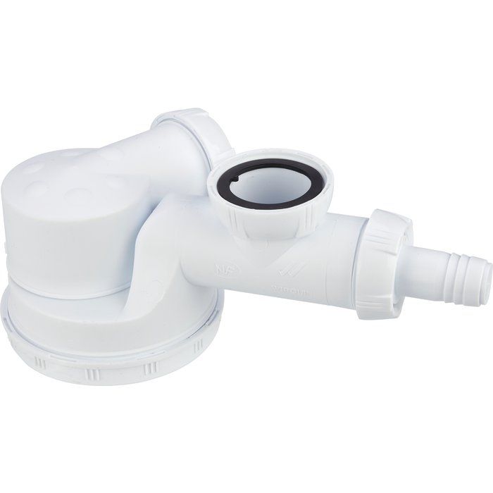 Siphon d'évier avec prise M.A.L. - 1