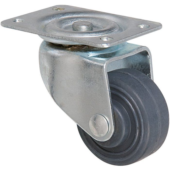 Roulette à platine pivotante - Ø 30 mm - Série S12 - Caujolle