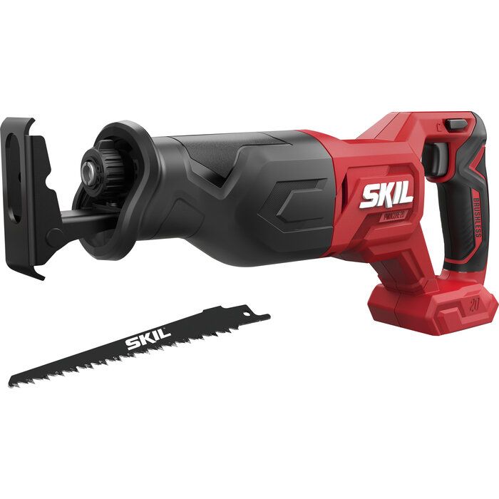 Scie sabre sans fil Brushless 20V Max - 3200 cpm - Variateur de vitesse - Sans batterie - 3471 CA - SKIL