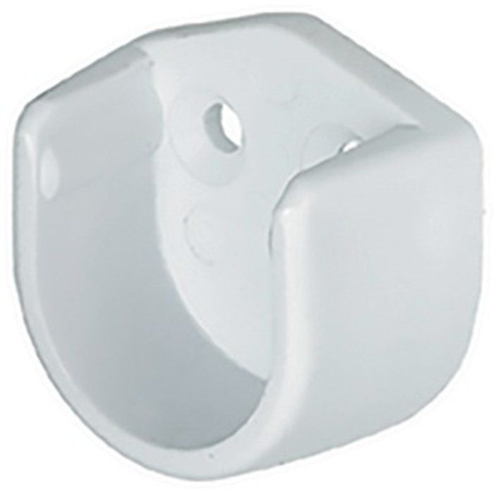 Naissance de tube rond blanc - Ø 18 mm - Häfele