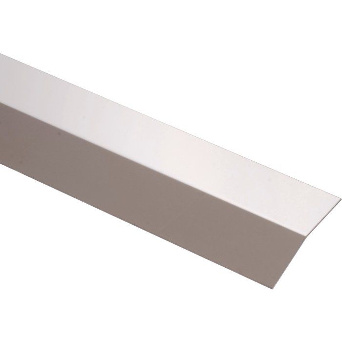 Bande de seuil Plié - Longueur 2 m - Inox brillant - Duval