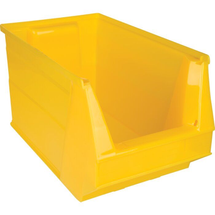 Viesurchoix Boîtes de rangement en plastique 6 pcs 5 L empilables