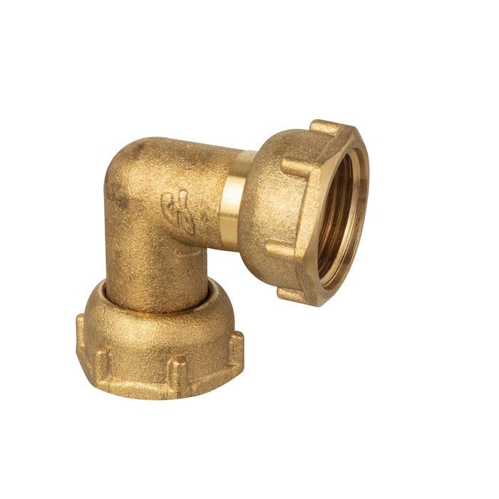 Coude avec écrou prisonnier - FF 3/4" - Sobime