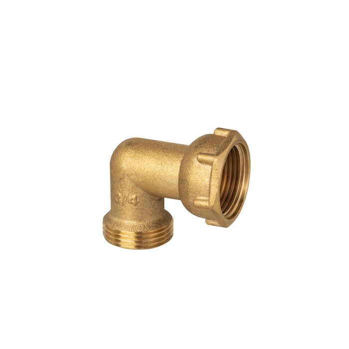 Coude avec écrou prisonnier - M 3/4" - F 3/4" - Sobime