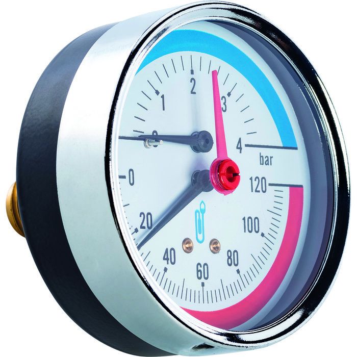 Thermo-manomètre - Distrilabo - Ø 80 mm