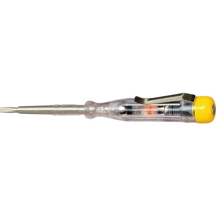 Tournevis à fente - testeur de courant - Ø 3 mm - Lame 6,5 cm - Stanley