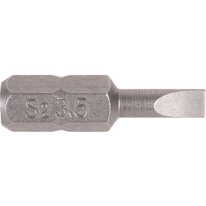 Embout Trempe dure Plat SL3,5 - 25 mm - Riss