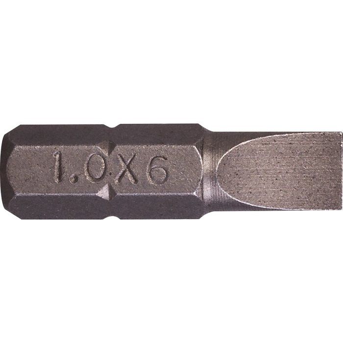 Embout Trempe dure Plat SL6 - 25 mm - Riss