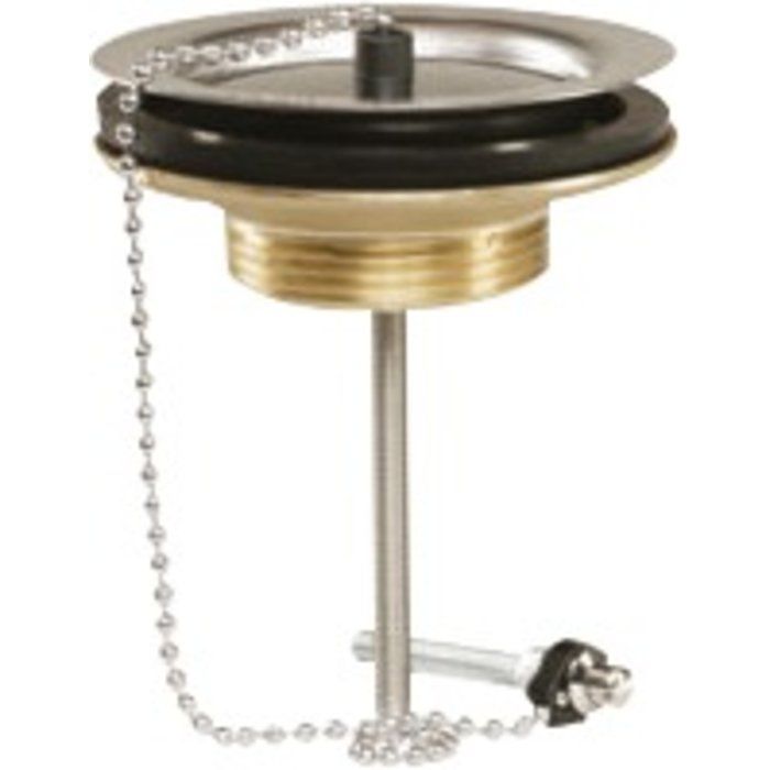 Bonde laiton Ø 85 mm pour évier grès - Valentin