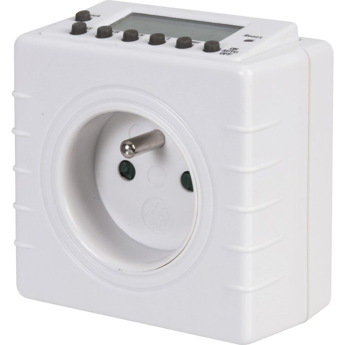 Prise électrique programmable hebdomadaire - Dhome