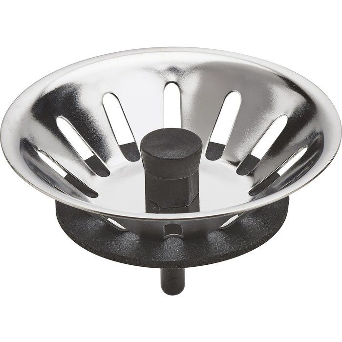 Panier manuel inox pour évier -  Ø90 mm - Valentin