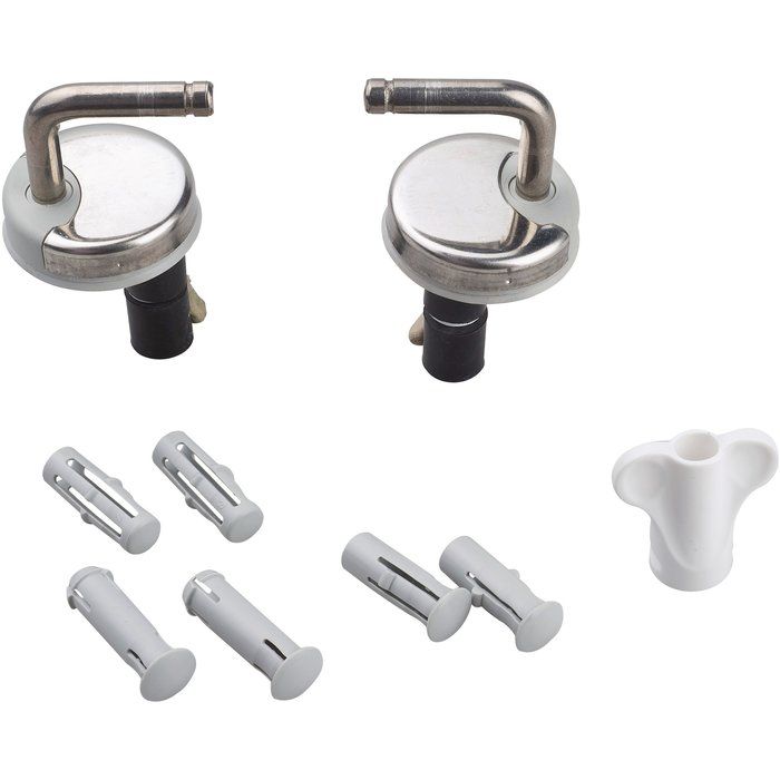 Charnière de fixation à expansion - Pour abattant Objecta - Pressalit seats