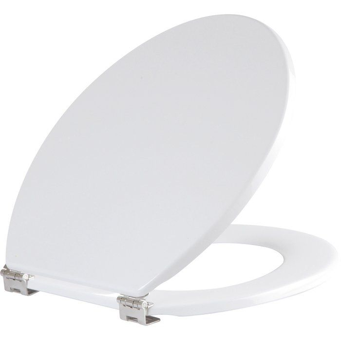 Abattant WC Blanc double - Compact - Olfa