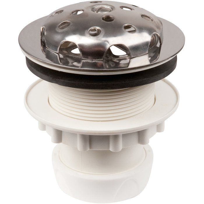 Bonde à grille inox amovible - Delabie