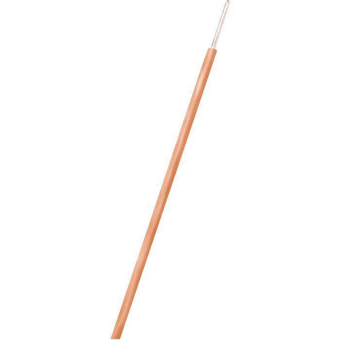 Fil H07 V-U - Dhome - 1,5 mm² - L. 100 m - Marron