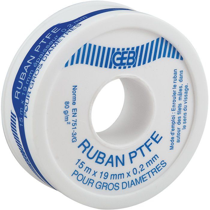 Ruban PTFE Olifan spécial gros diamètre - Geb