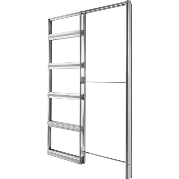 Châssis pour porte à galandage Unique 95 - Simple vantail 730 x 2040 mm - Eclisse