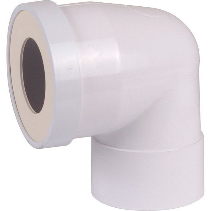 Pipe courte femelle ø 100 mm à 90° - Regiplast