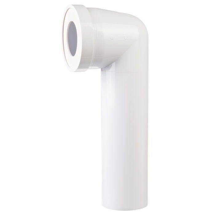 Pipe longue mâle à 90° - Ø 93 mm - Regiplast