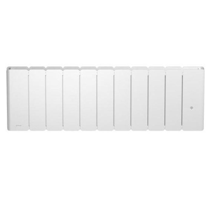 Radiateur à inertie bloc fonte blanc - Plinthe - 1000 W - Beladoo Nativ - Intuis