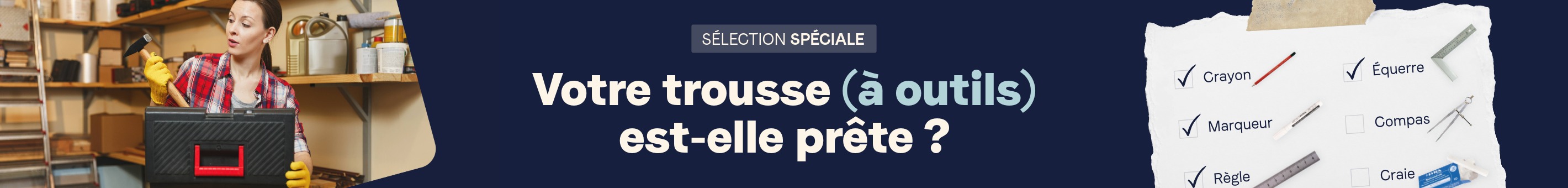 La rentrée du bricoleur La rentrée du bricoleur