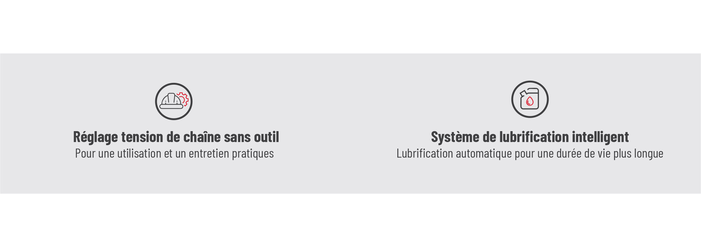 Avantage tronçonneuse 20 V KDCS20122 Z de chez DCK