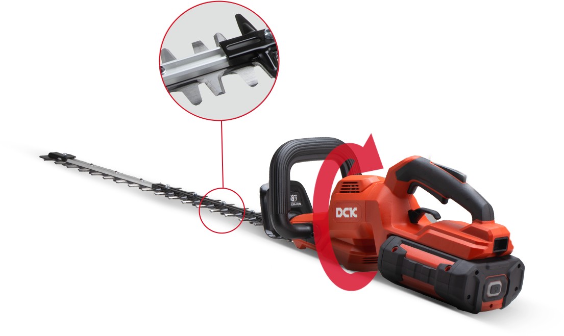 Poignée rotative 180 degrés DCK