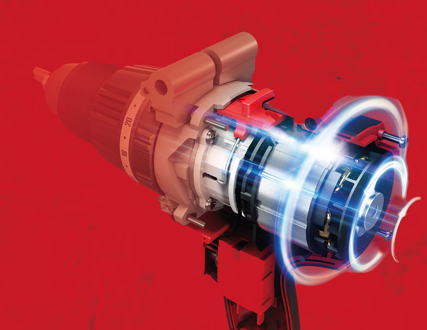 Image d'illustration de la technologie DC brushless