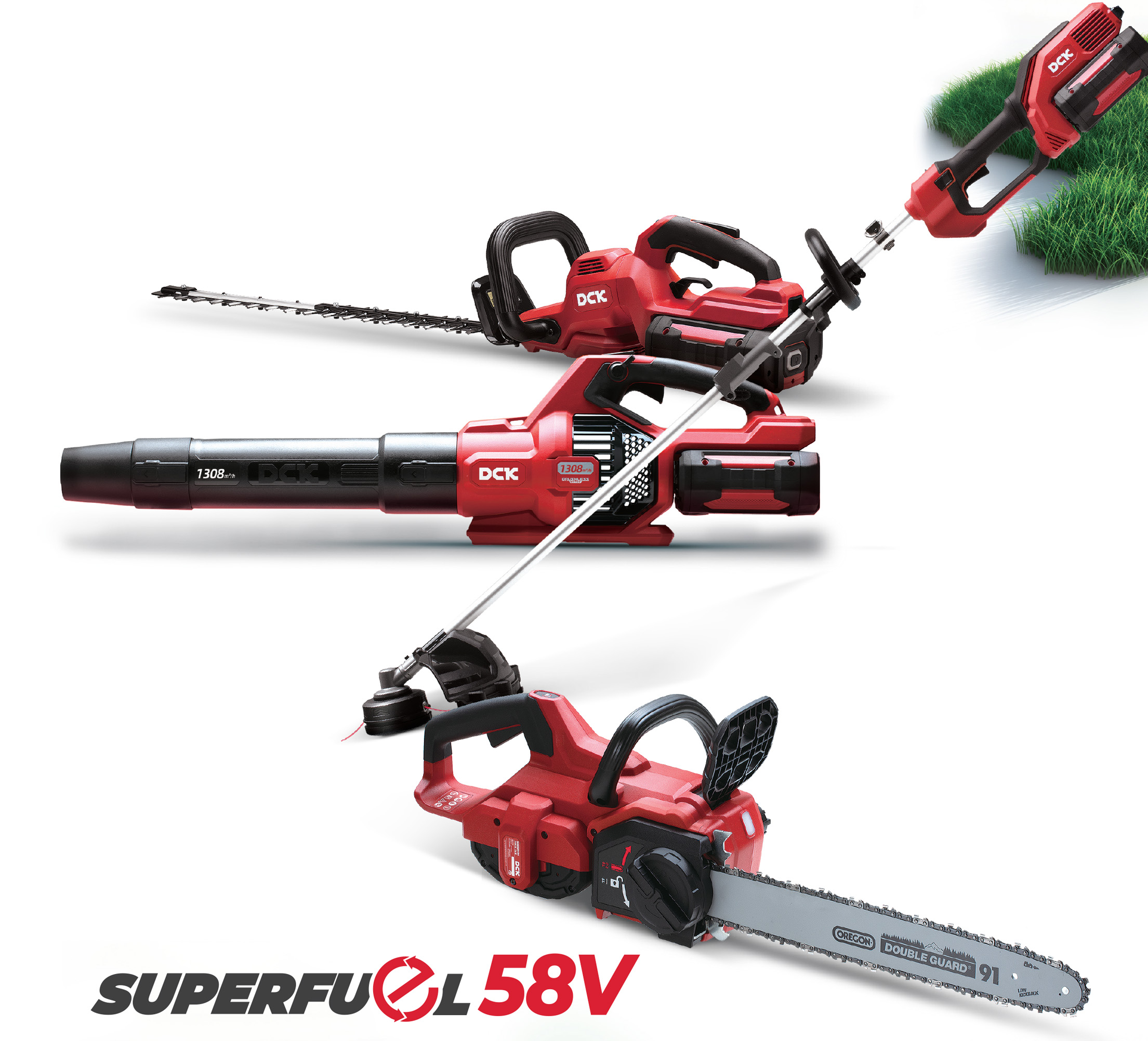 Plateforme batteries DCK 58V Superfuel