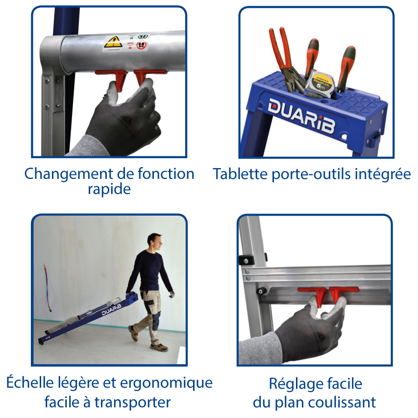 Utilisation et avantage de l’escabeau MX5