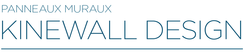 Logo de la gamme Kinewall Design de la marque Kinedo