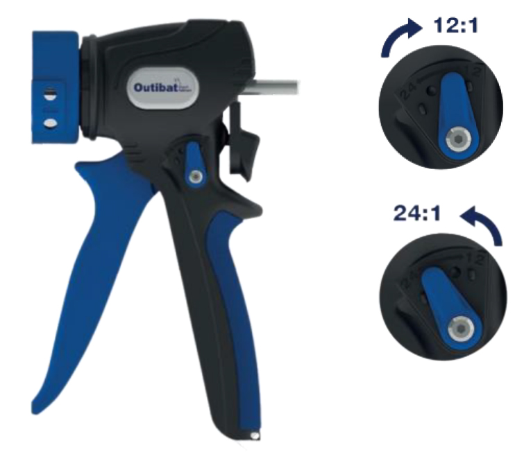 Fonction double poussée réglable