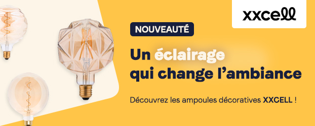 découvrez nos produits : ampoules décoratives xxcell nouveauté xxcell sur cazabox